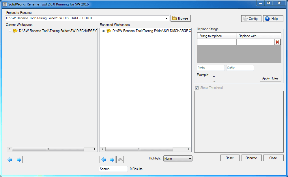 Rename Tool