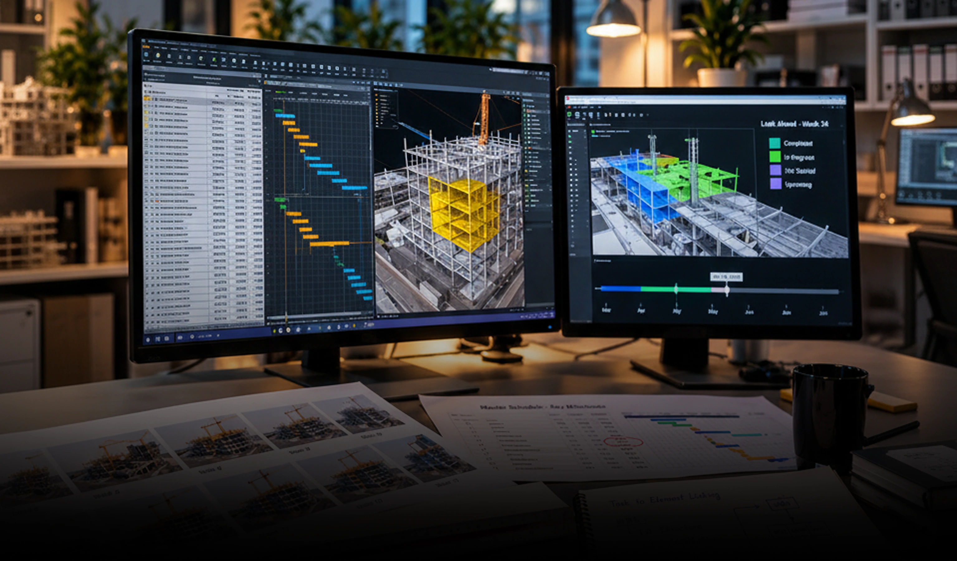 Services de planification et de séquencement BIM 4D Services de planification et de séquencement BIM 4D