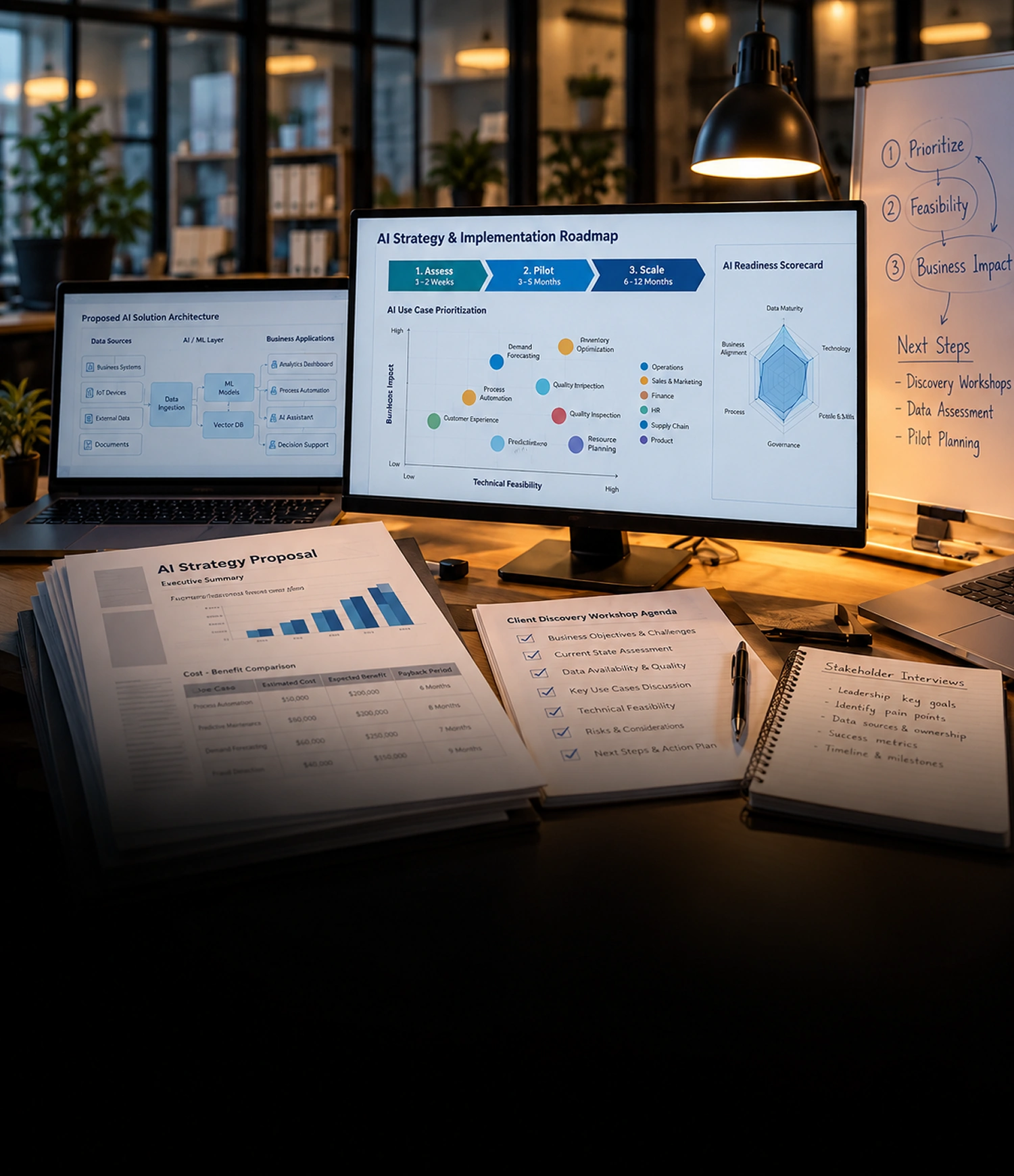Services de conseil en IA et machine learning Services de conseil en IA et machine learning