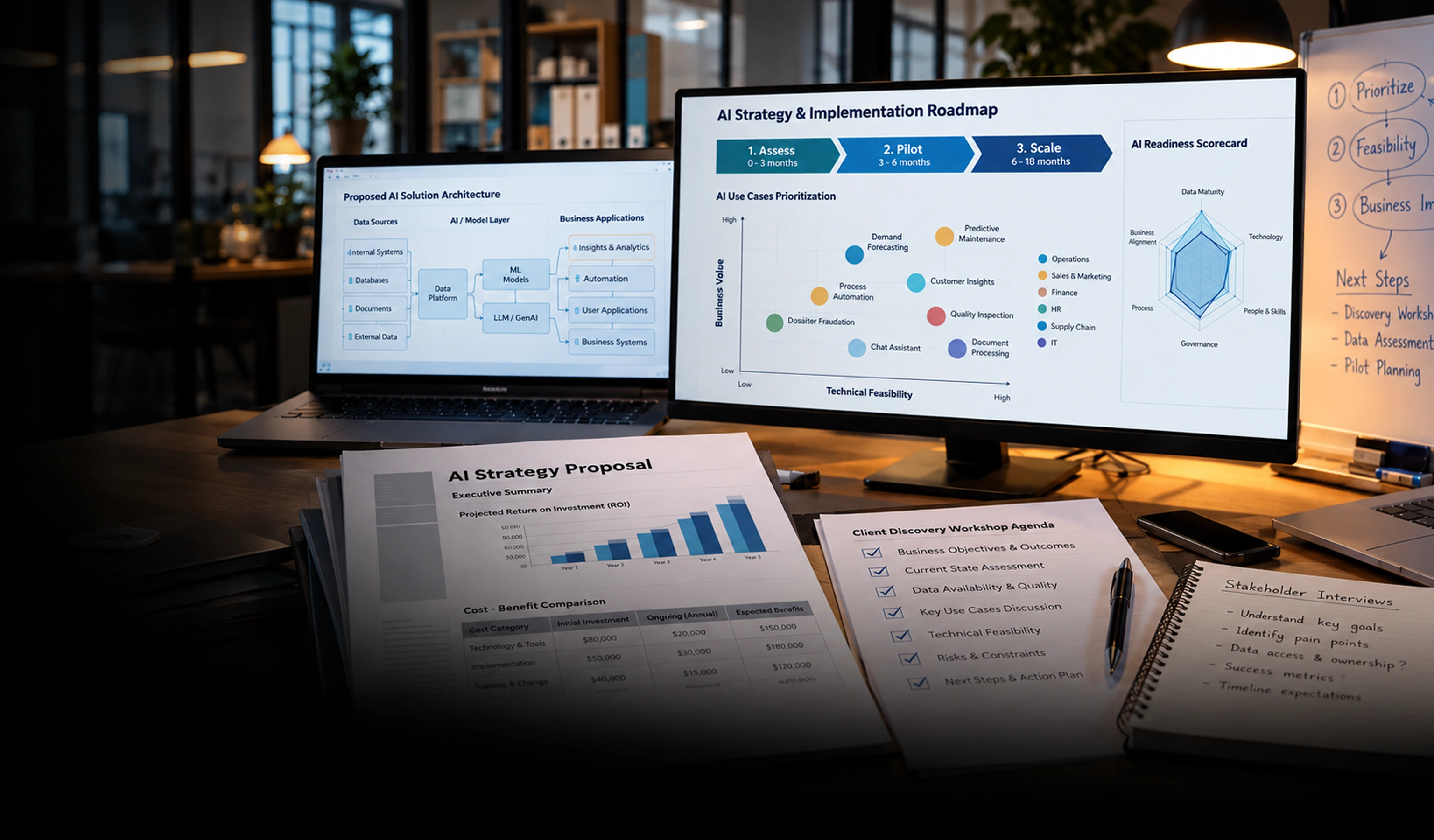 Services de conseil en IA et machine learning Services de conseil en IA et machine learning