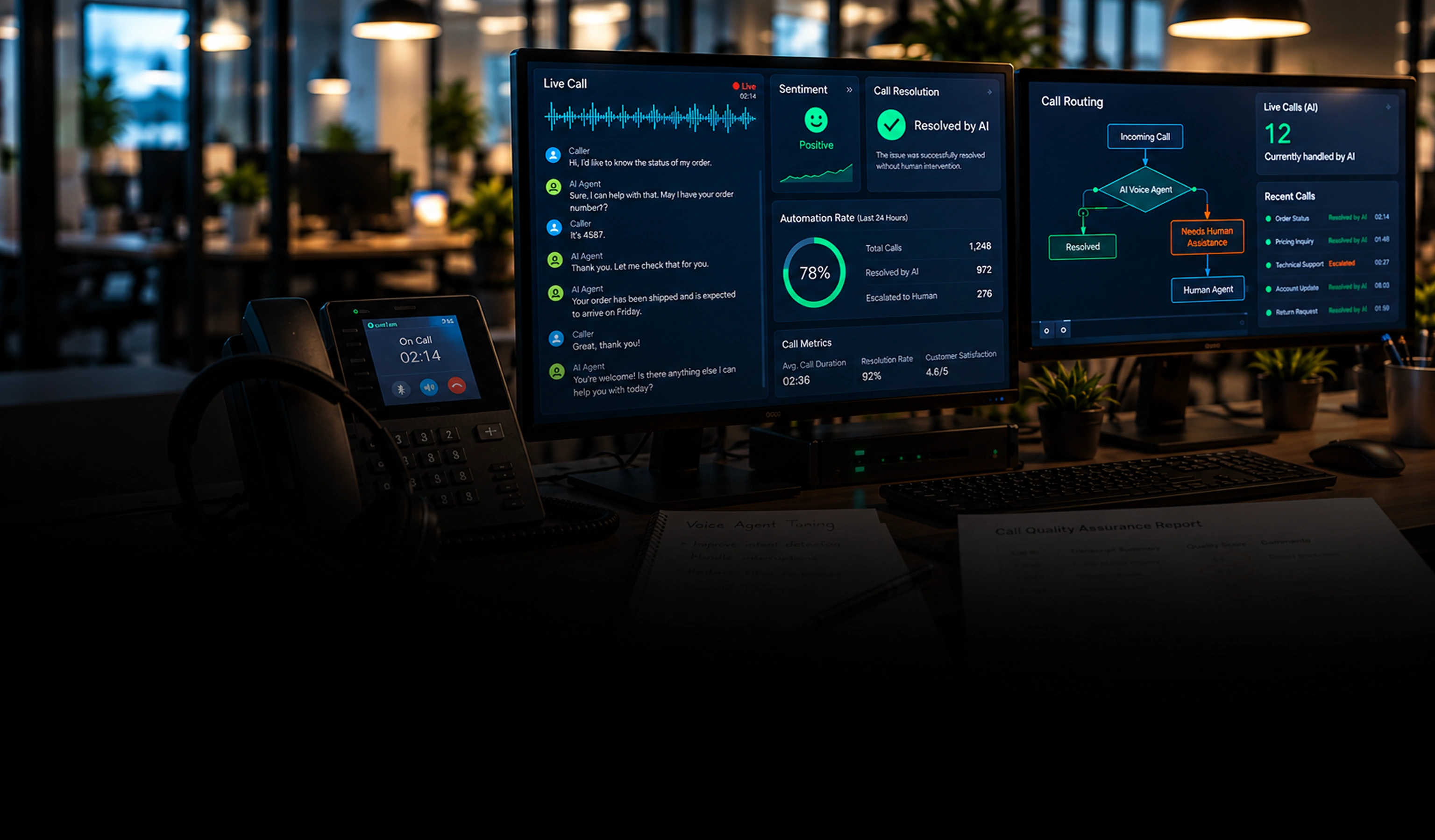 Udviklingsservices til AI-stemmeagenter Udviklingsservices til AI-stemmeagenter