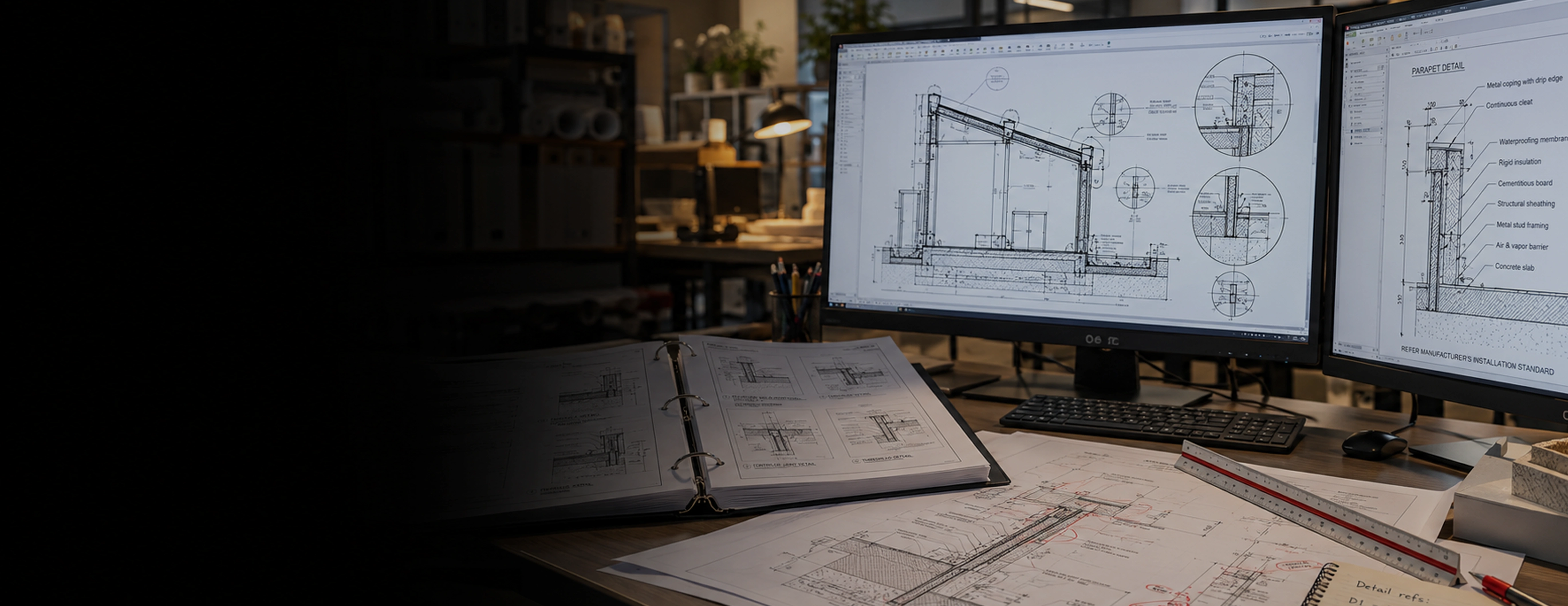 Services de dessin et de détail architectural