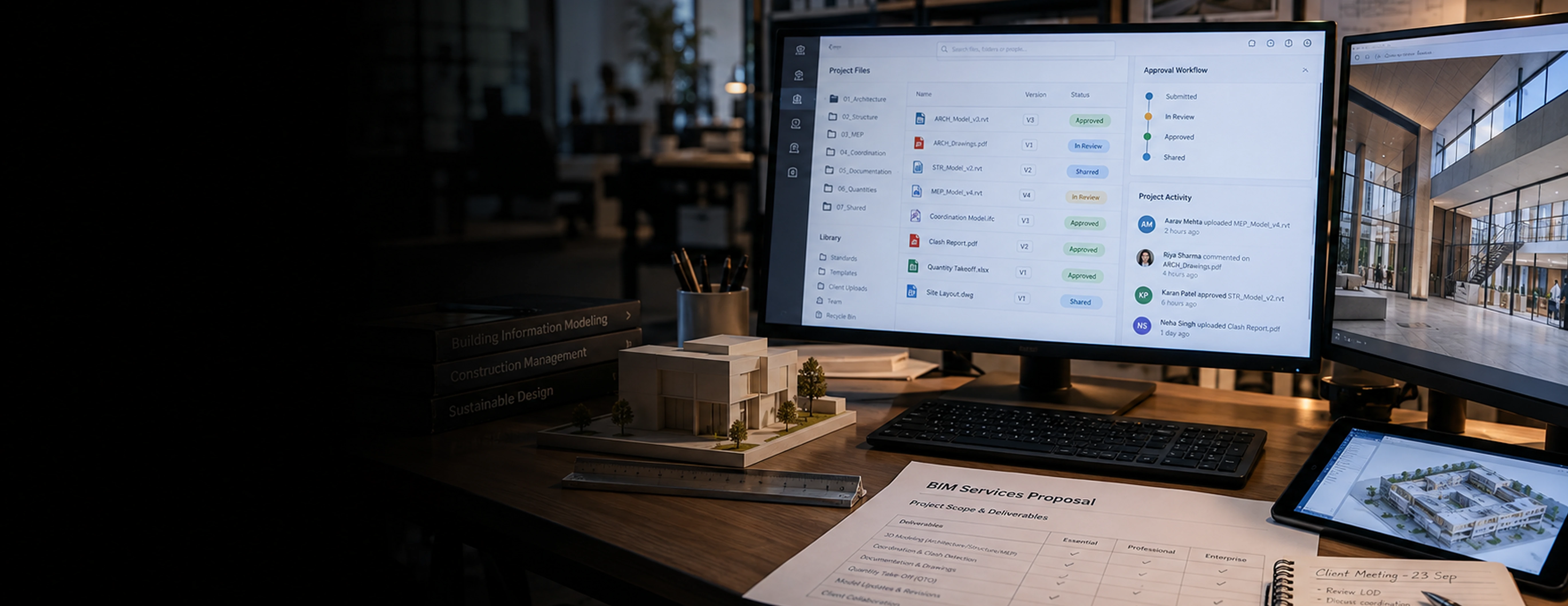 Services BIM pour le secteur AEC