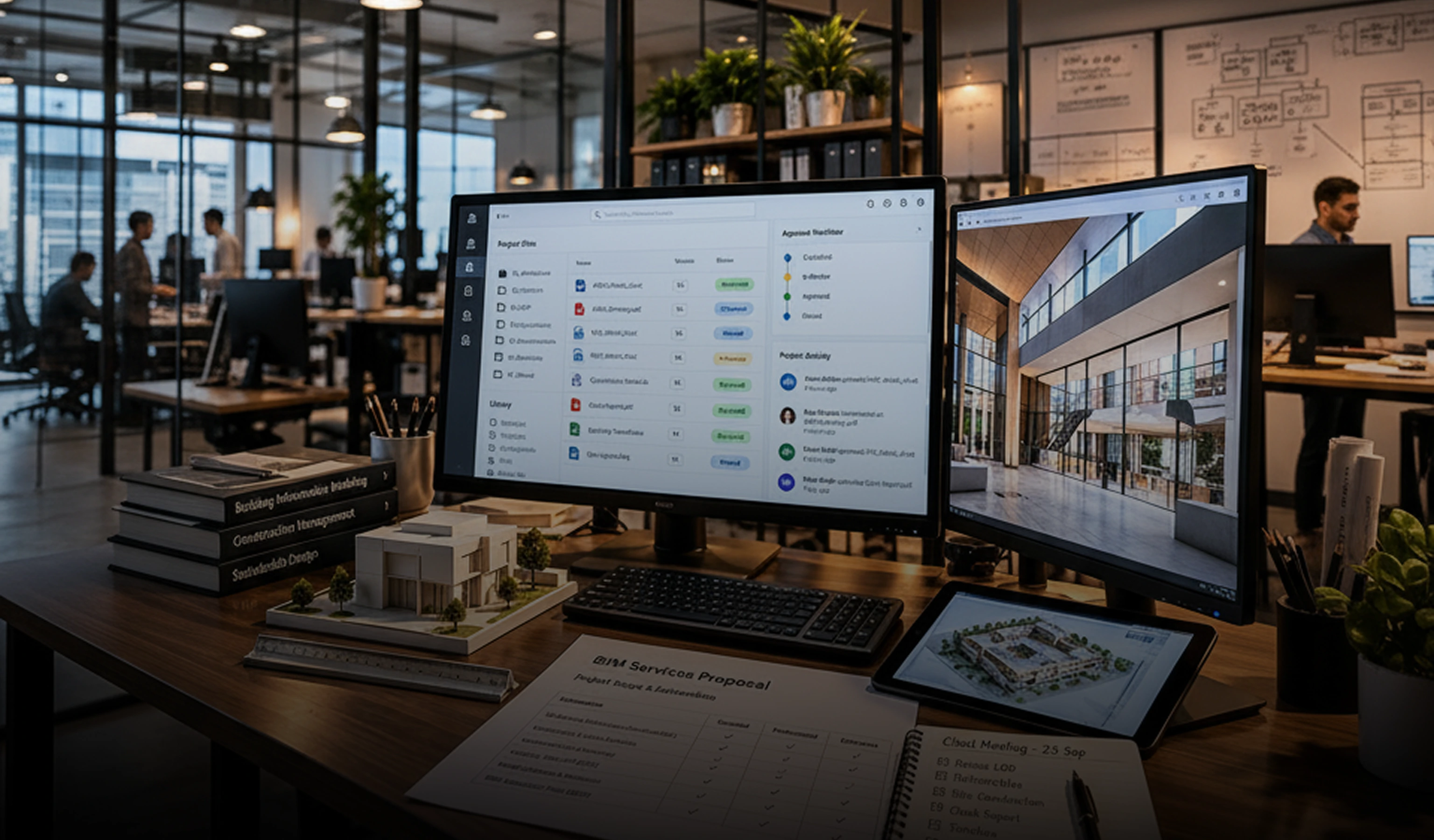 Services BIM pour le secteur AEC Services BIM pour le secteur AEC