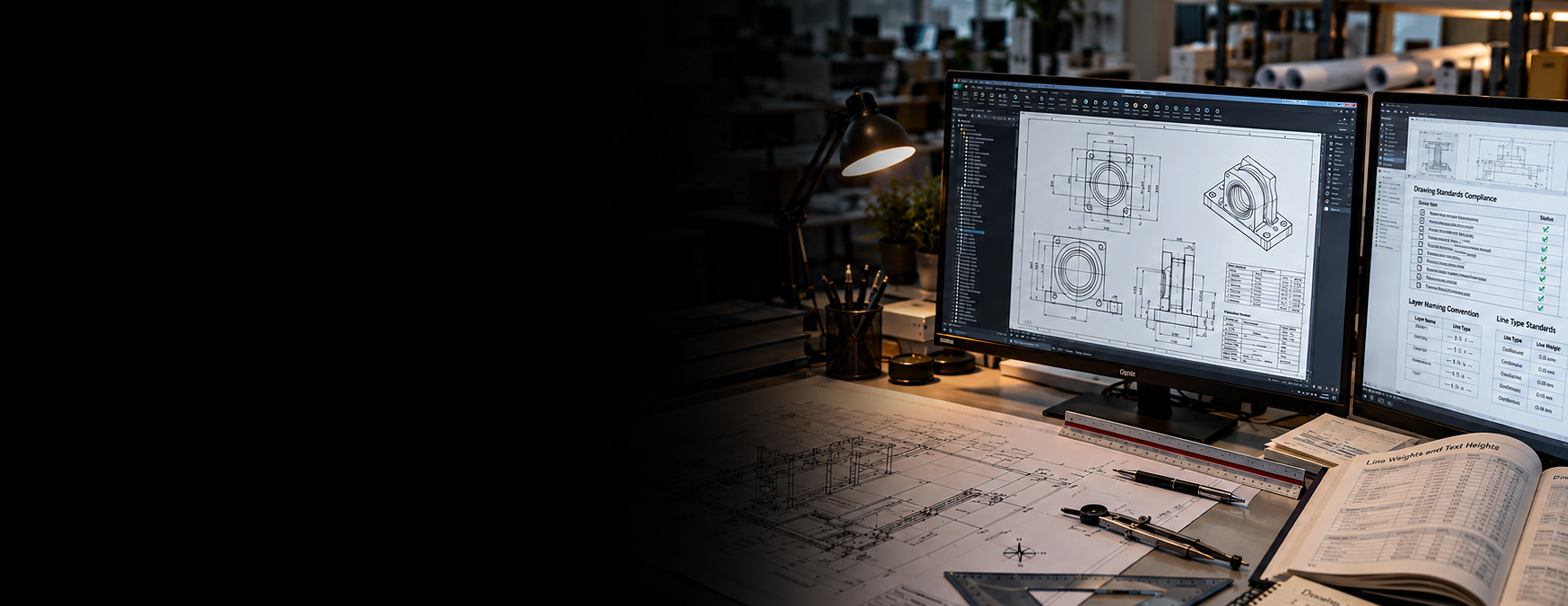 Professionelle CAD-tegningstjenester