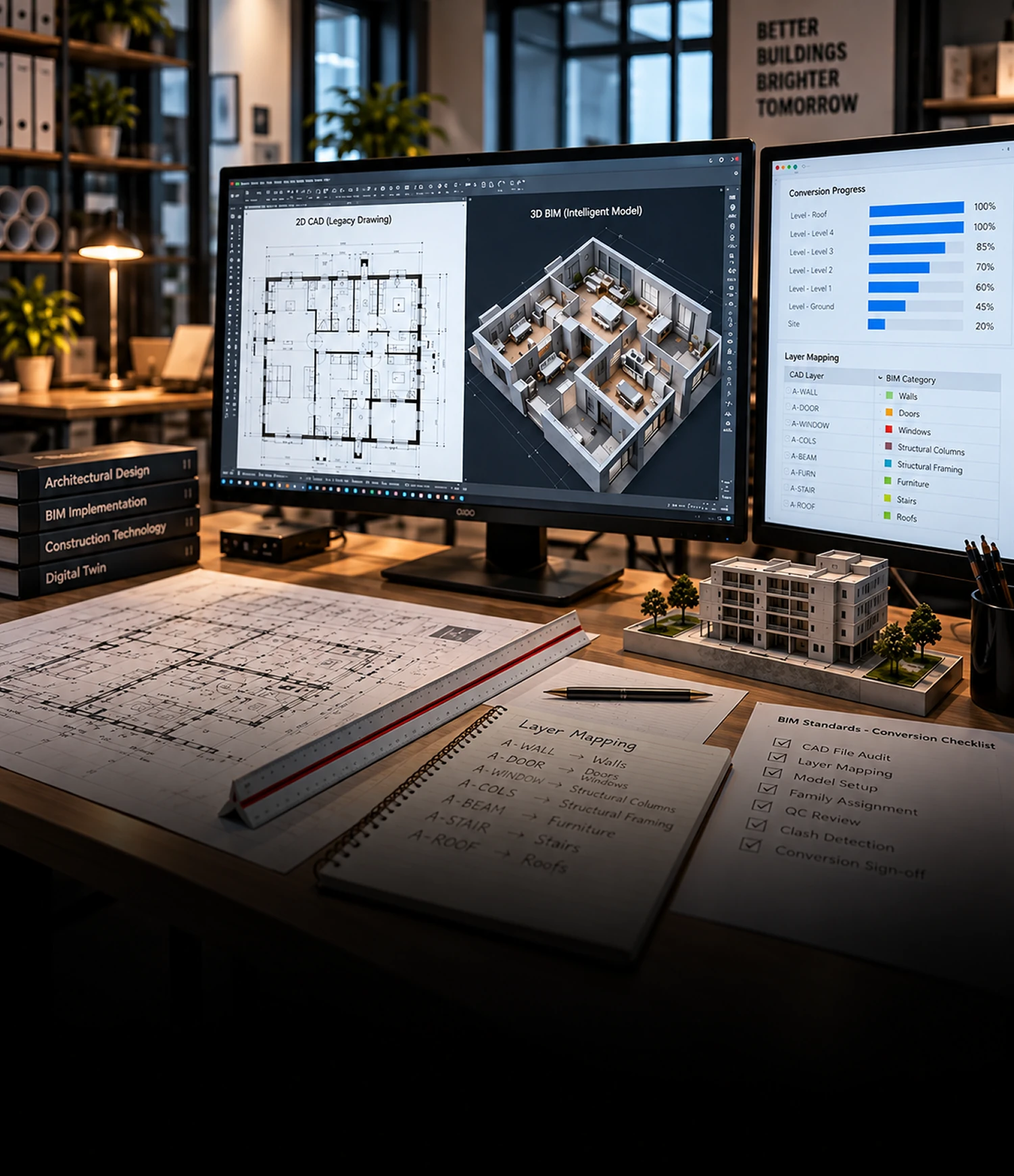 Services de conversion CAO vers BIM Services de conversion CAO vers BIM