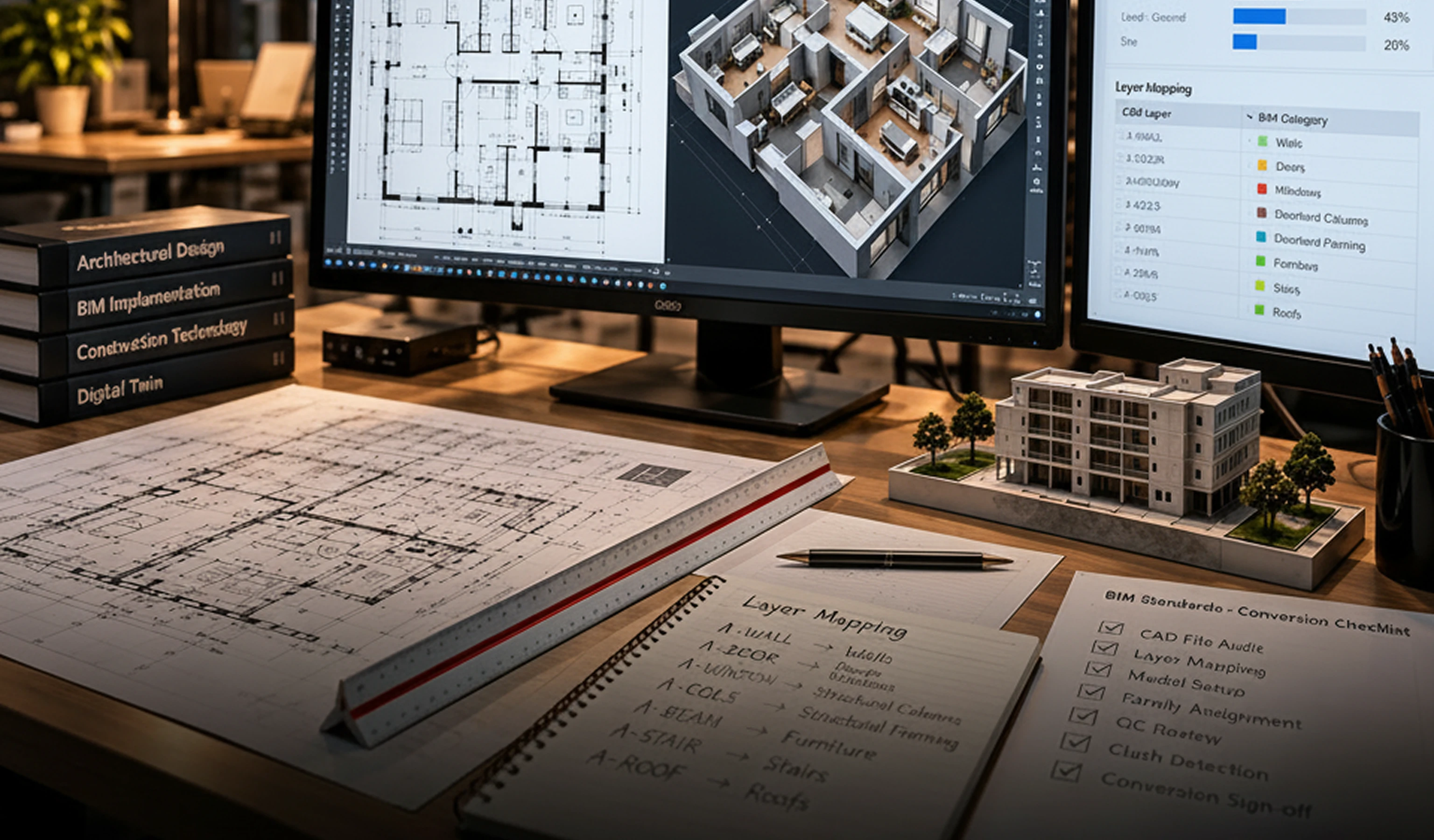 Services de conversion CAO vers BIM Services de conversion CAO vers BIM
