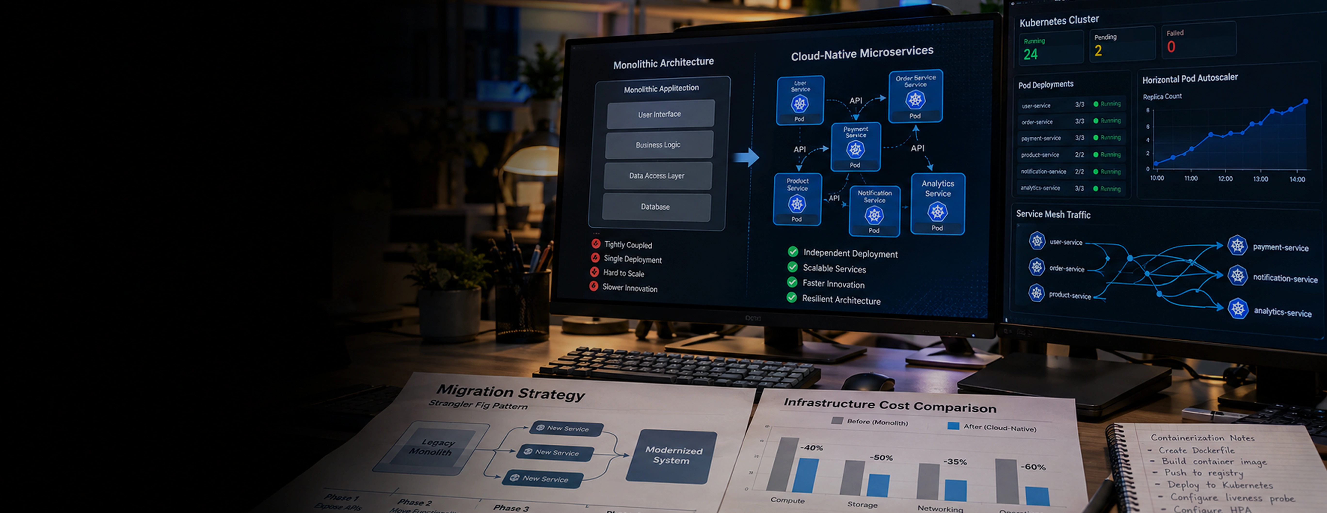 Services d'ingénierie cloud-native et de modernisation