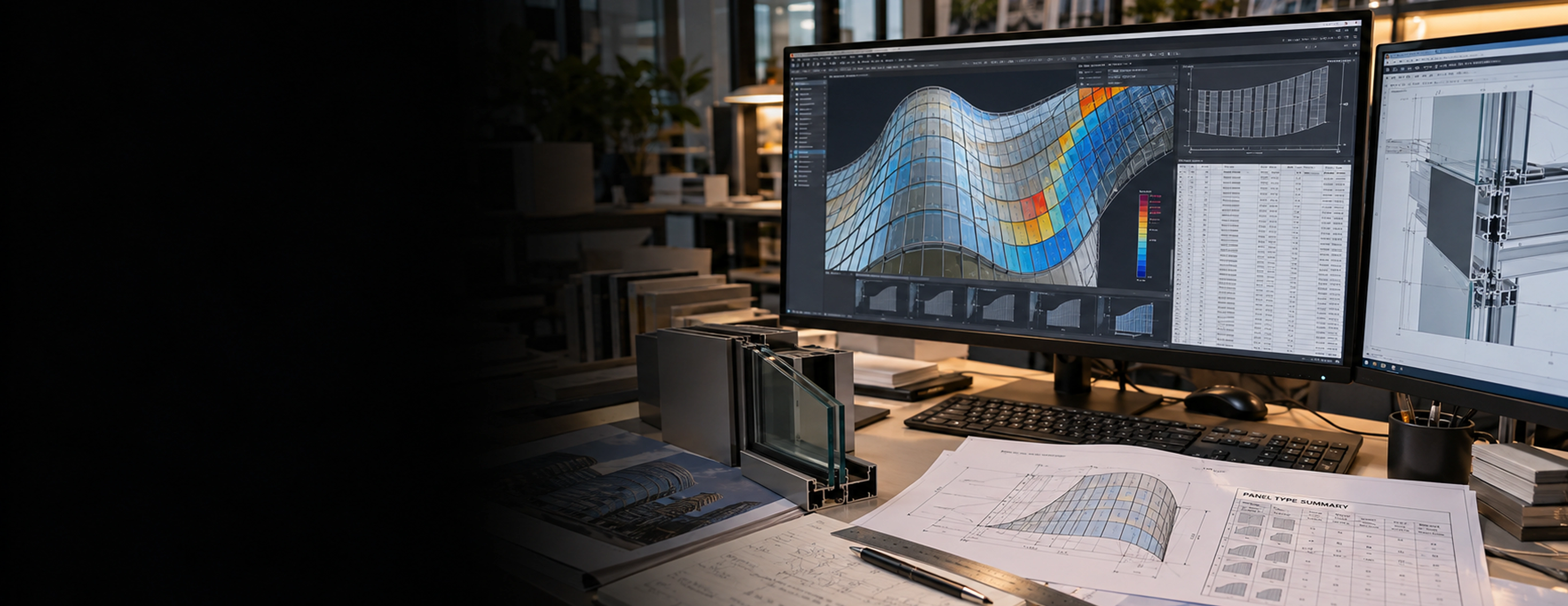 Services de modélisation BIM de façades complexes