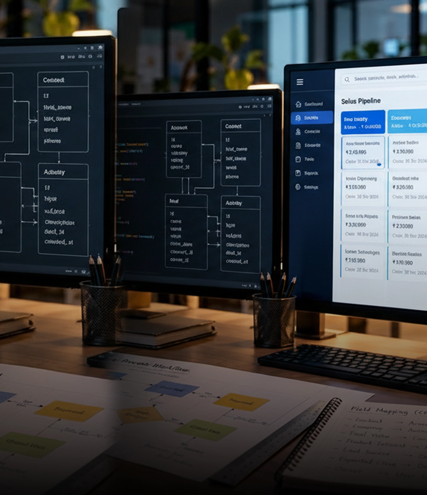 Services de conception et développement de CRM sur mesure Services de conception et développement de CRM sur mesure