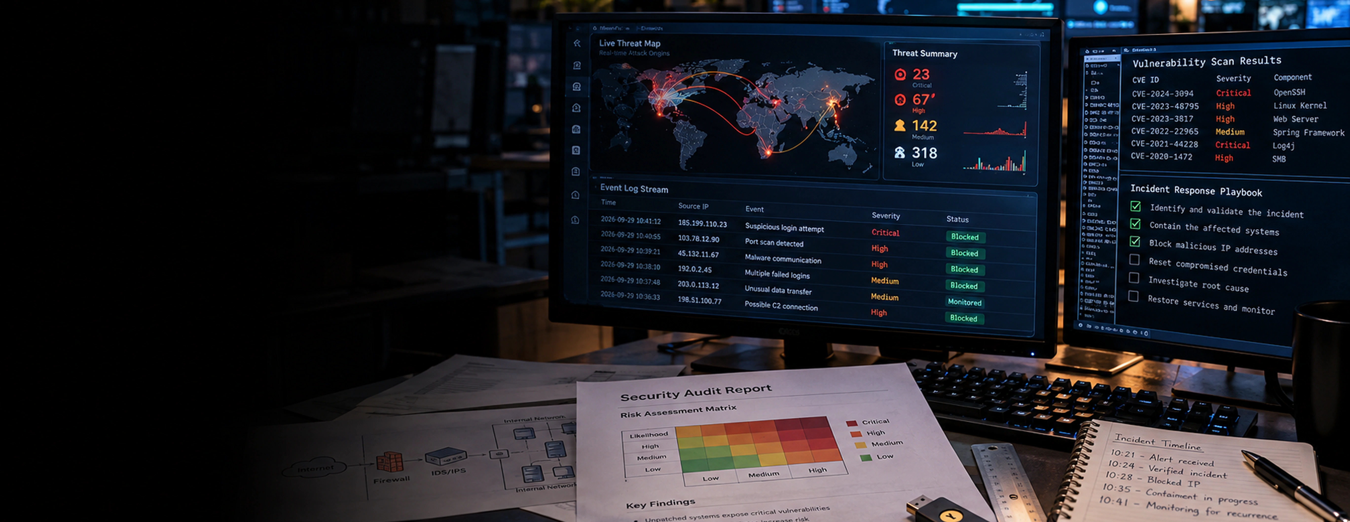 Services de cybersécurité