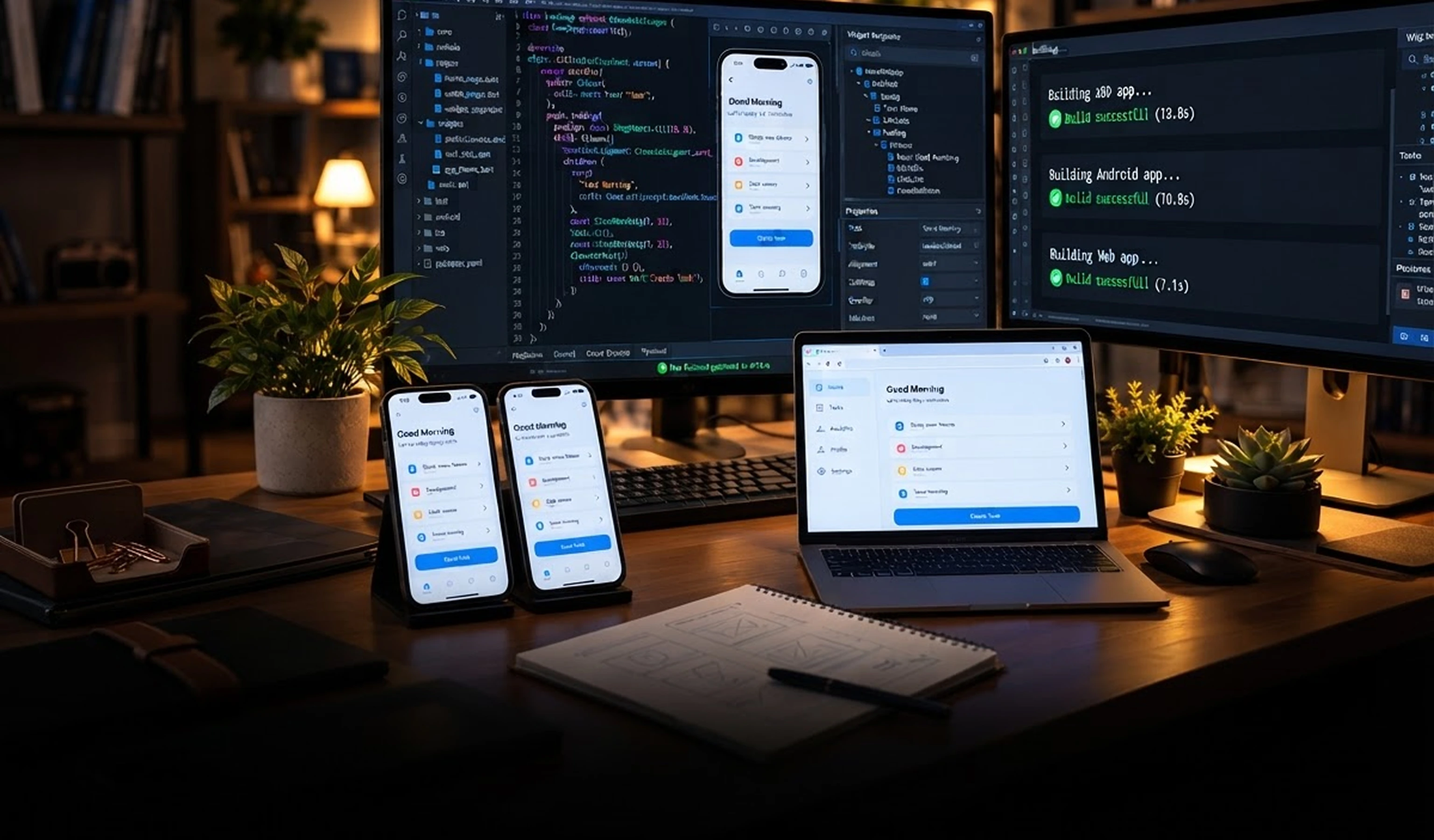 Services de développement d'applications multiplateformes Flutter Services de développement d'applications multiplateformes Flutter