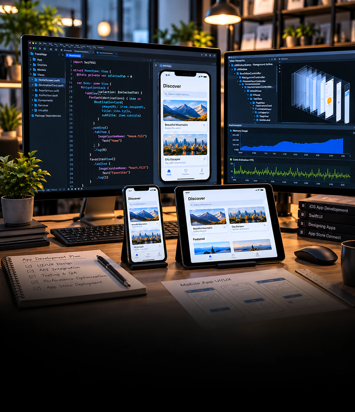 Udvikling af native iOS-apps Udvikling af native iOS-apps