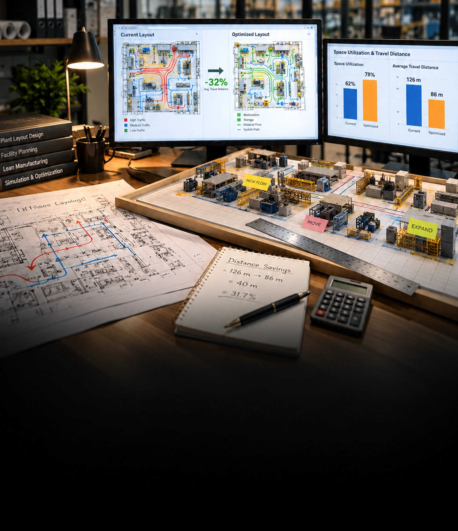 Services d'implantation et d'optimisation d'usines Services d'implantation et d'optimisation d'usines