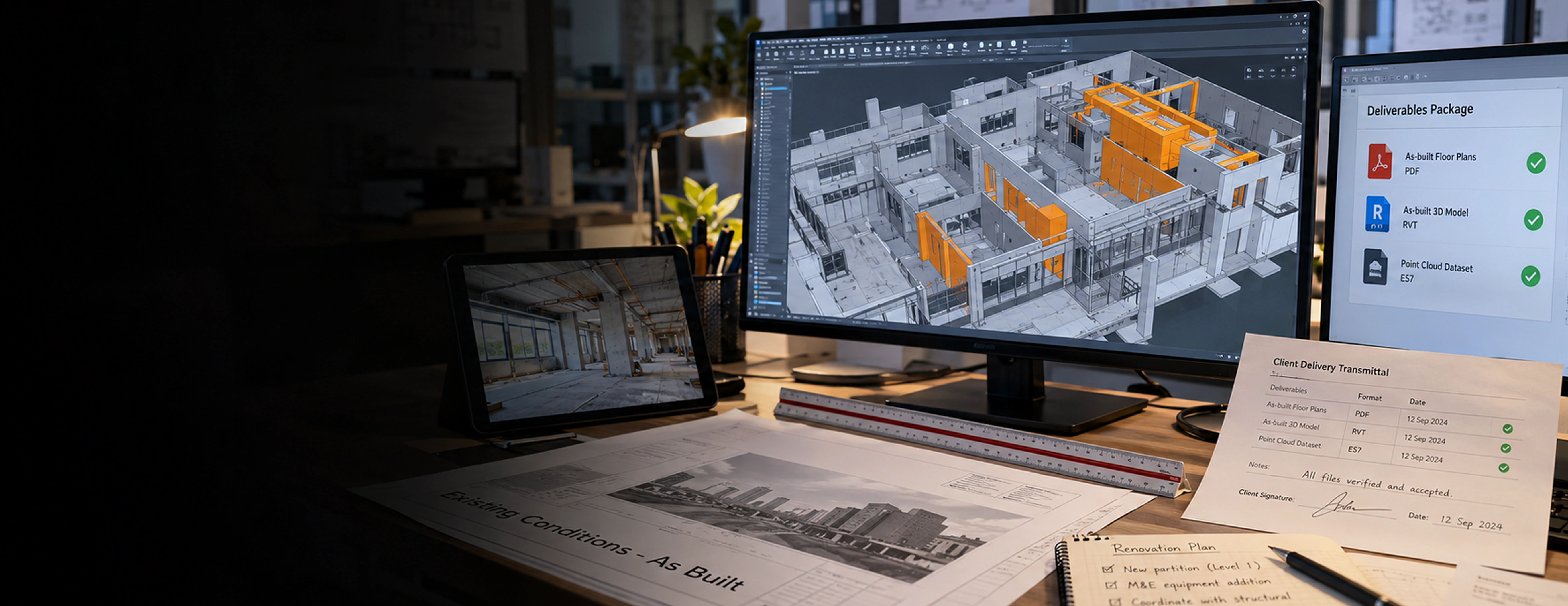 Solutions de scan vers BIM