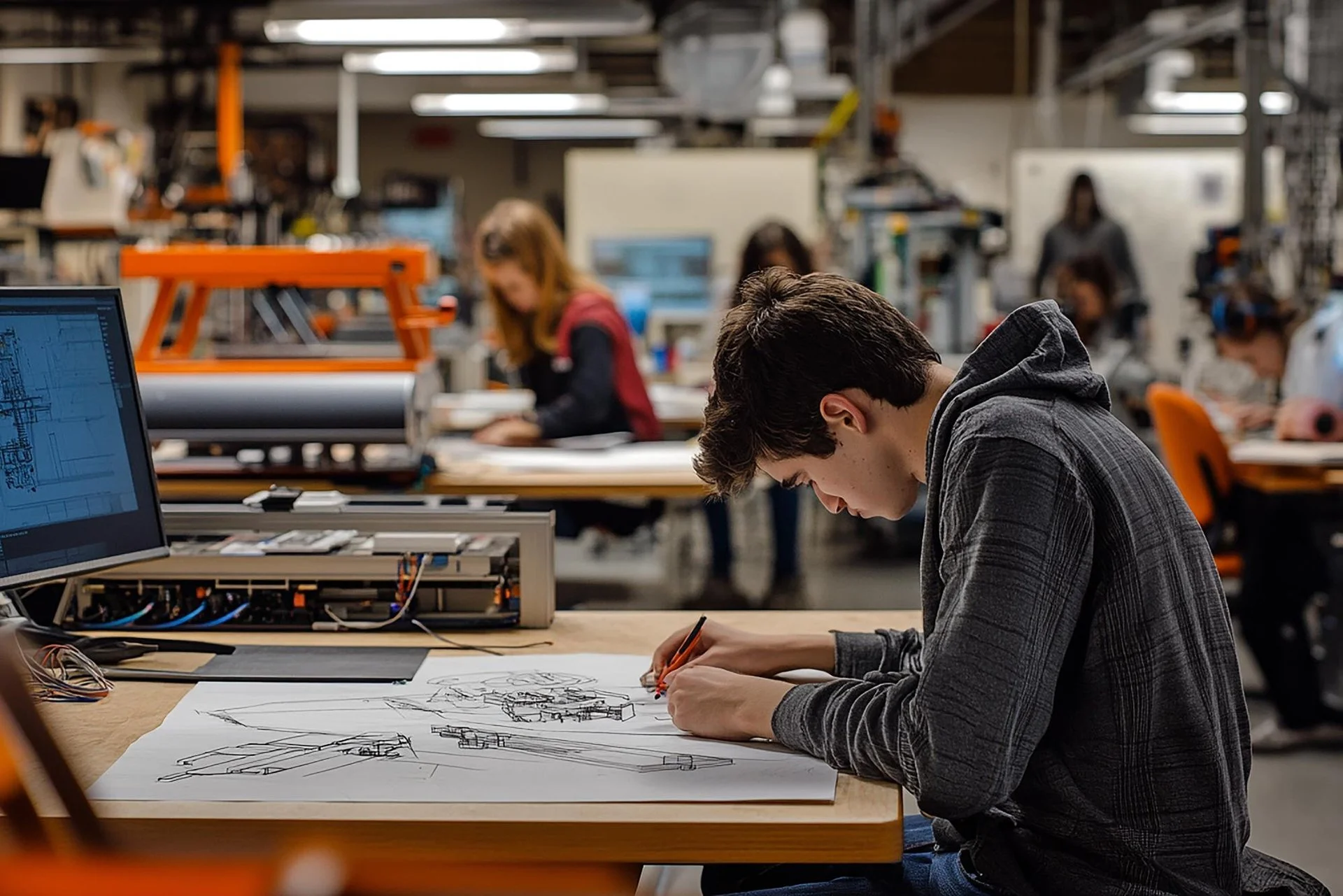 Production de plans d'atelier