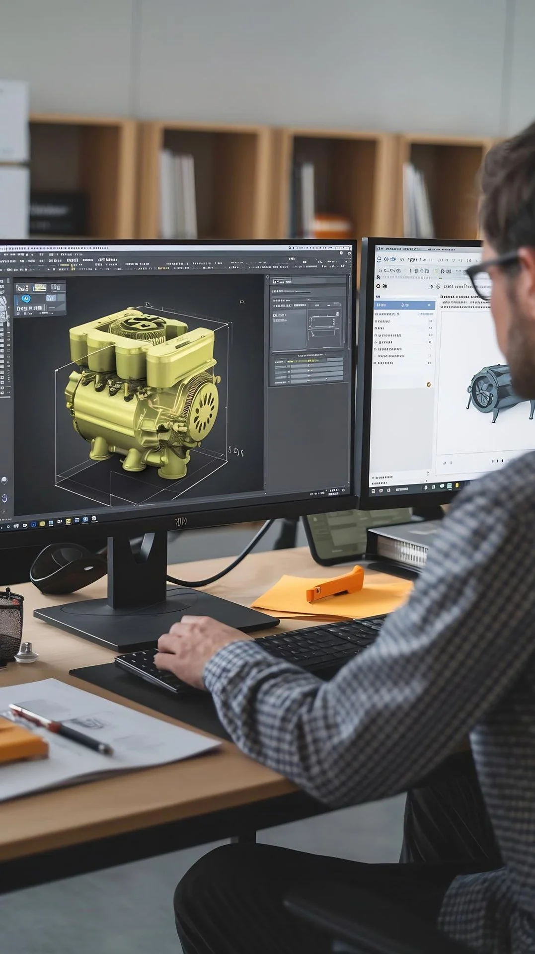 Modélisation 3D de l'implantation des équipements