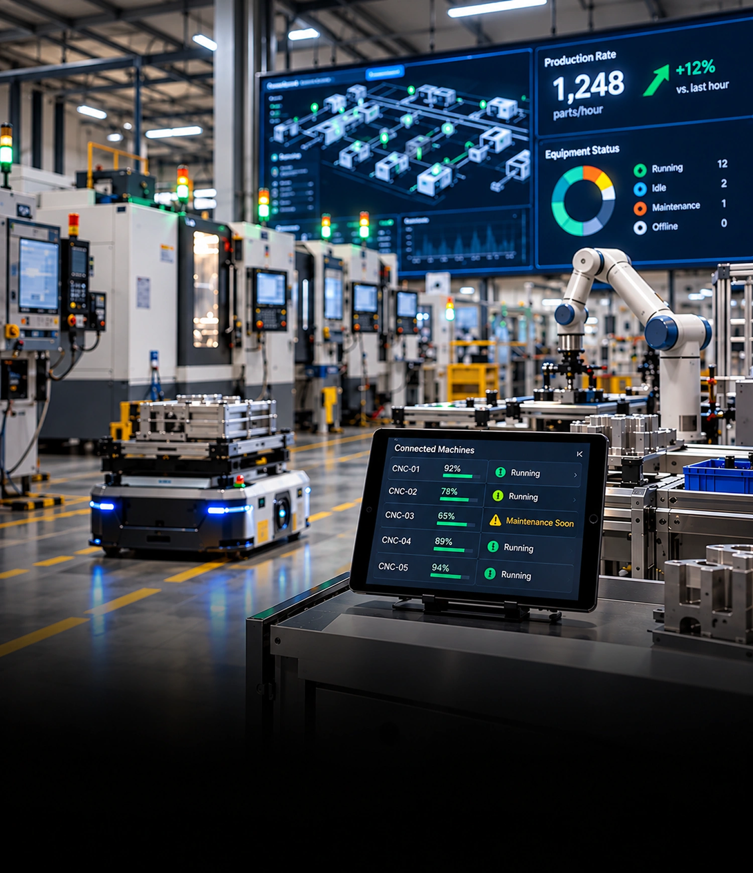 Fabrication intelligente et Industrie 4.0 Fabrication intelligente et Industrie 4.0