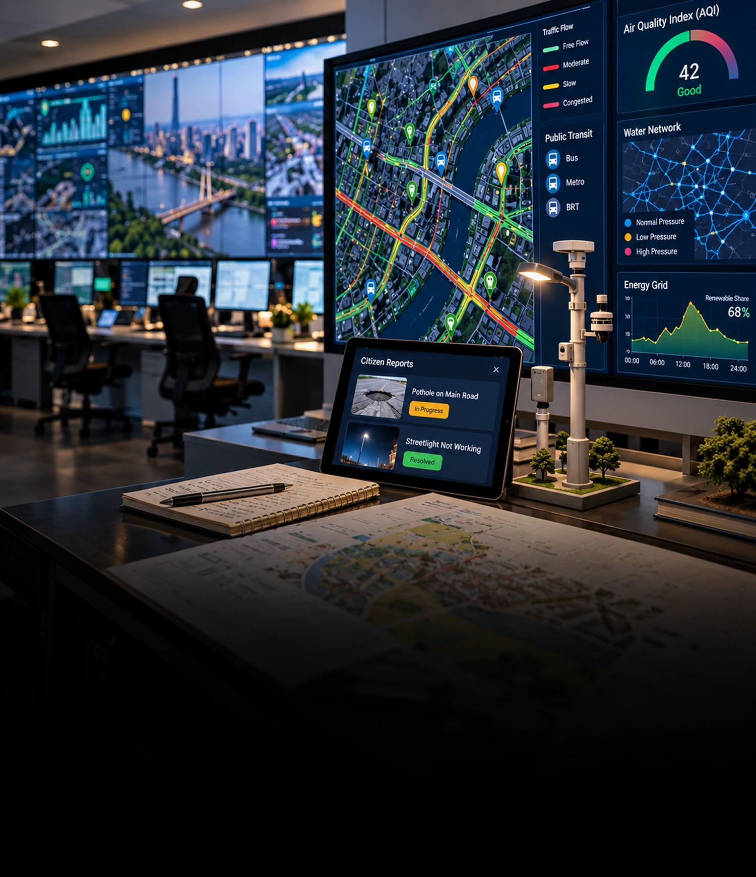 Initiativer inden for »Smart City« og en bæredygtig verden Initiativer inden for »Smart City« og en bæredygtig verden