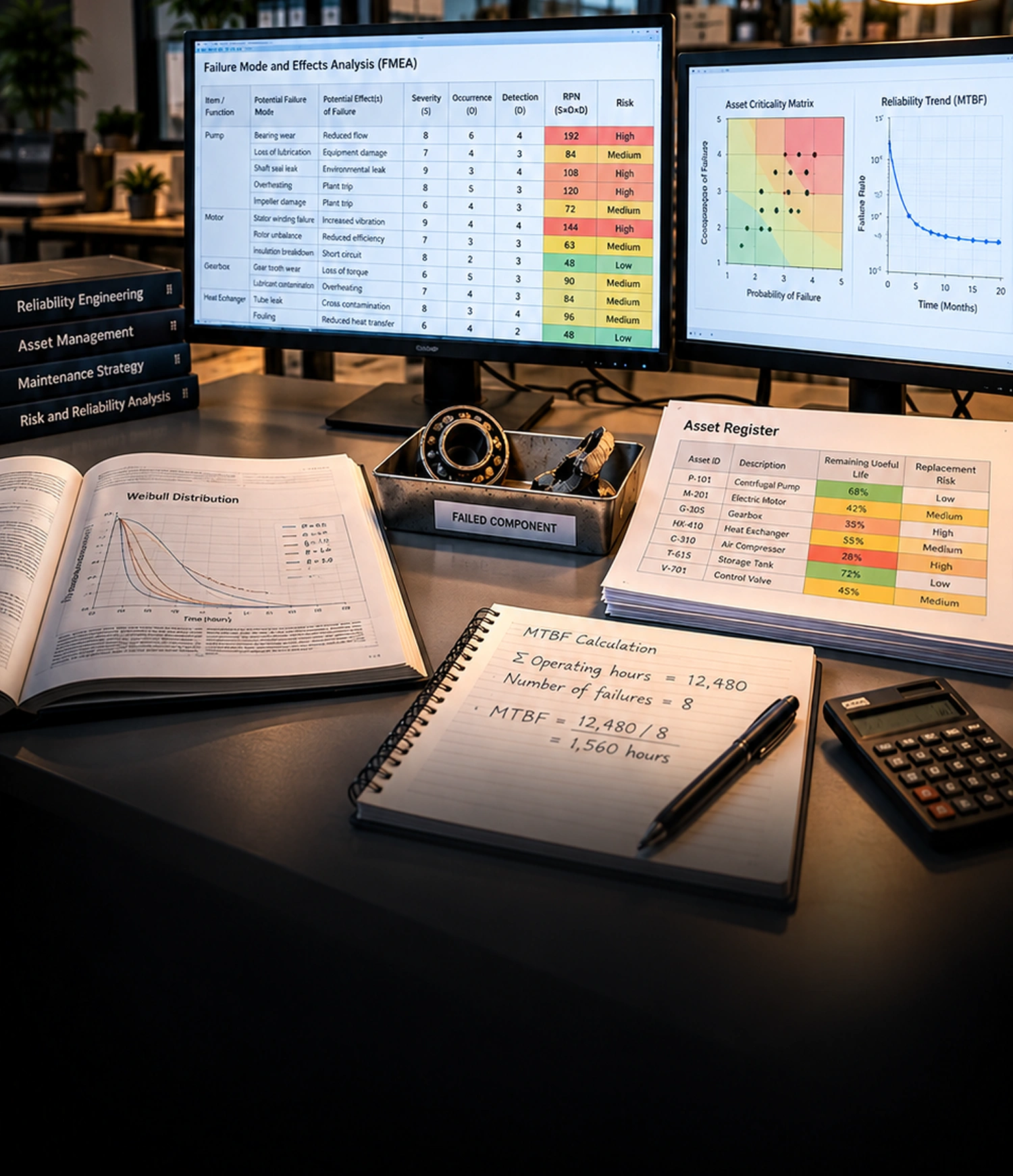 Services de gestion stratégique des actifs et d'ingénierie de la fiabilité Services de gestion stratégique des actifs et d'ingénierie de la fiabilité