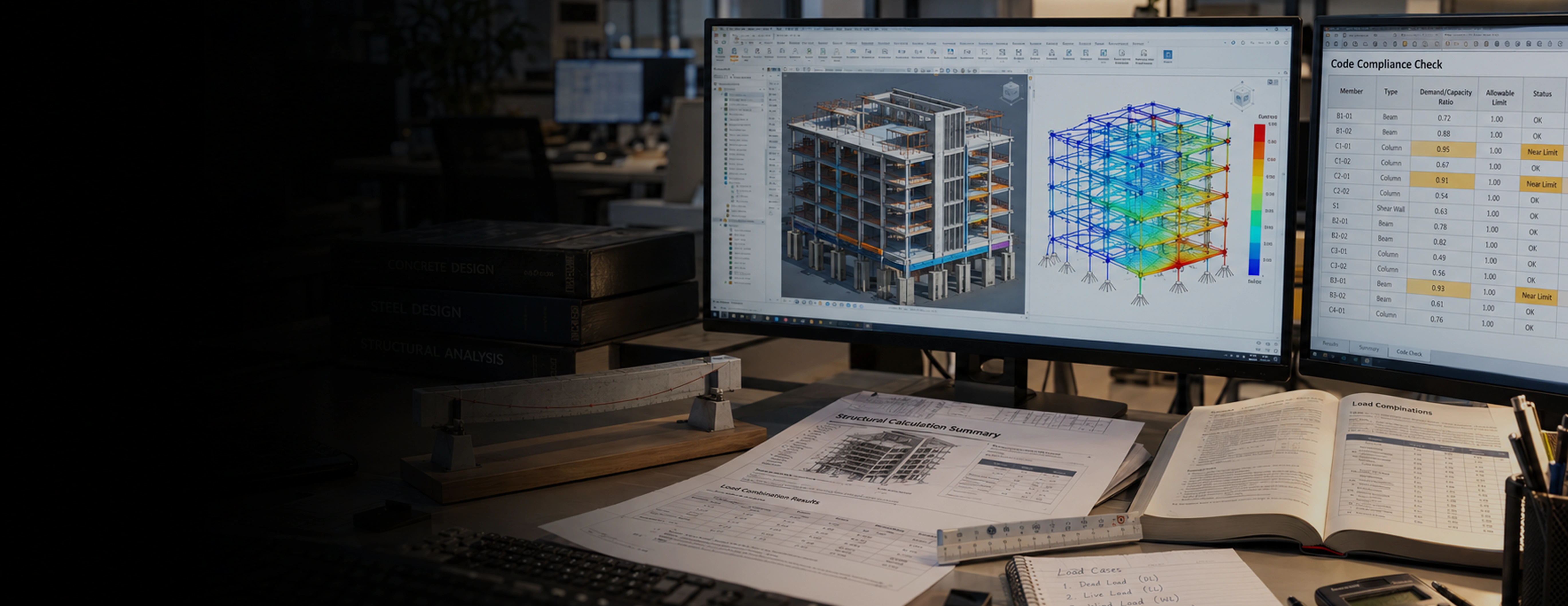 Services de modélisation et d'analyse BIM structurelle
