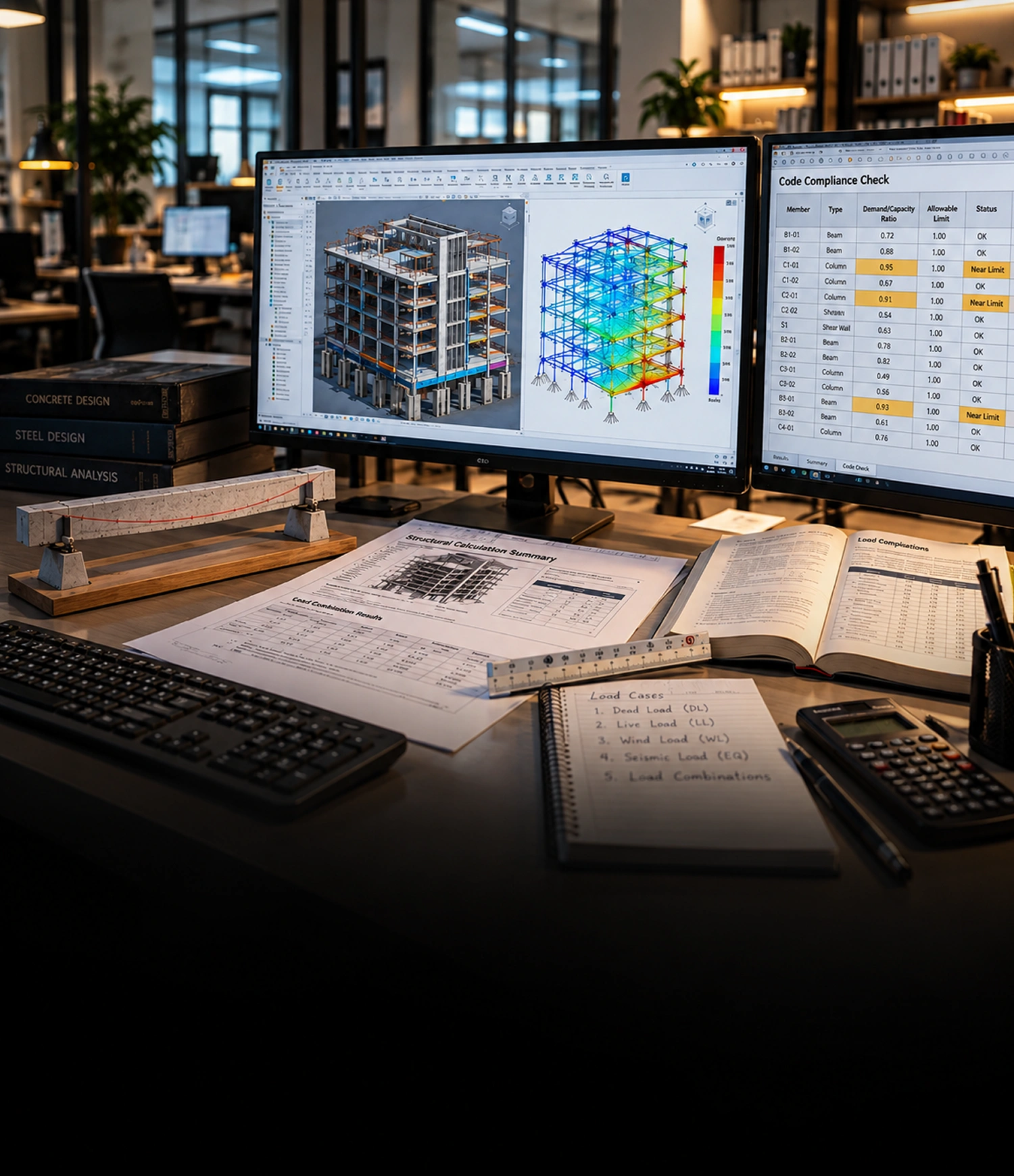 Services de modélisation et d'analyse BIM structurelle Services de modélisation et d'analyse BIM structurelle