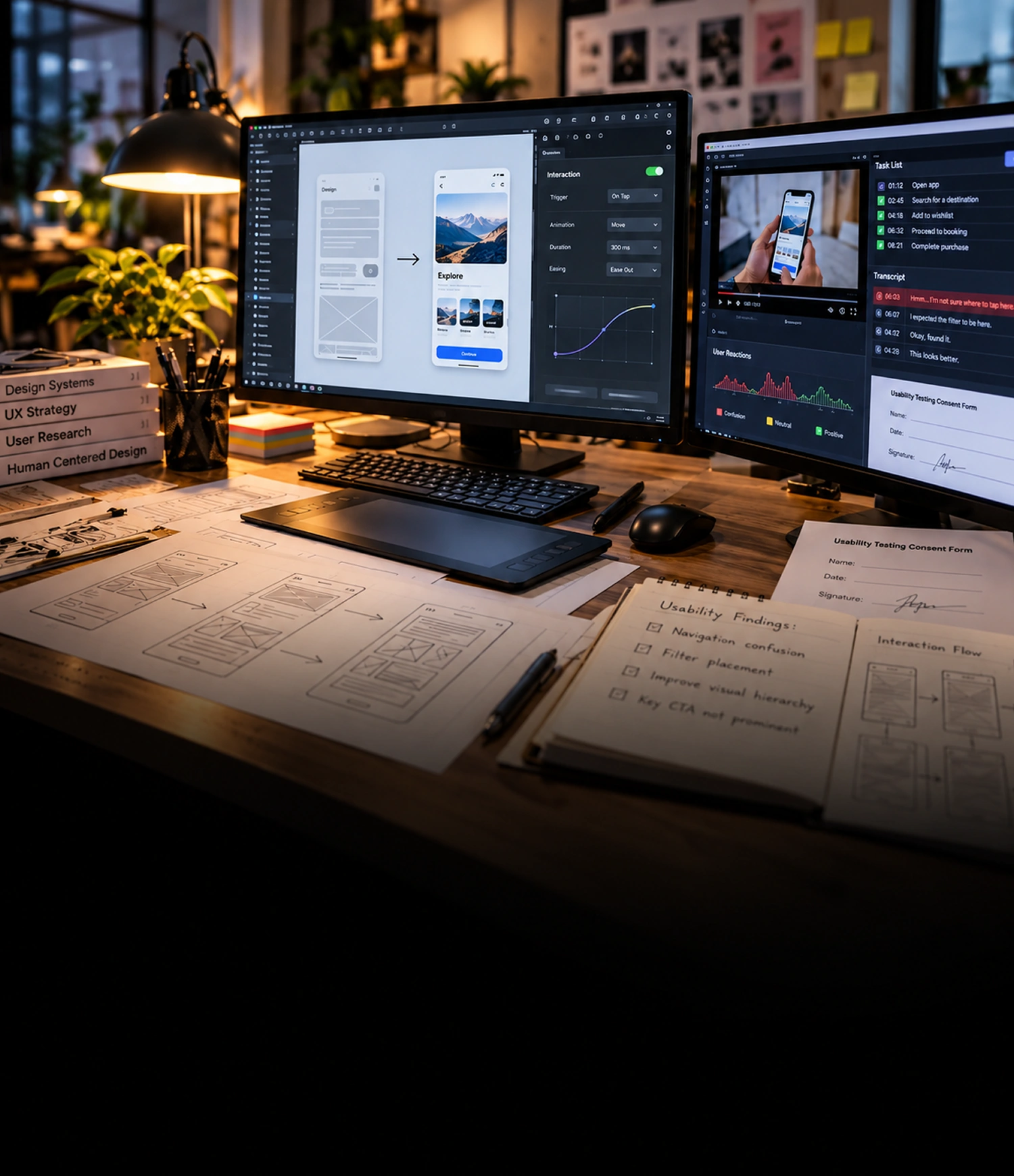 Spécialistes en design UI & UX Spécialistes en design UI & UX