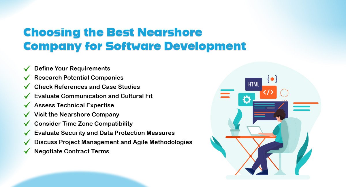 Opting for best Nearshore company for software development - vital for project outcome