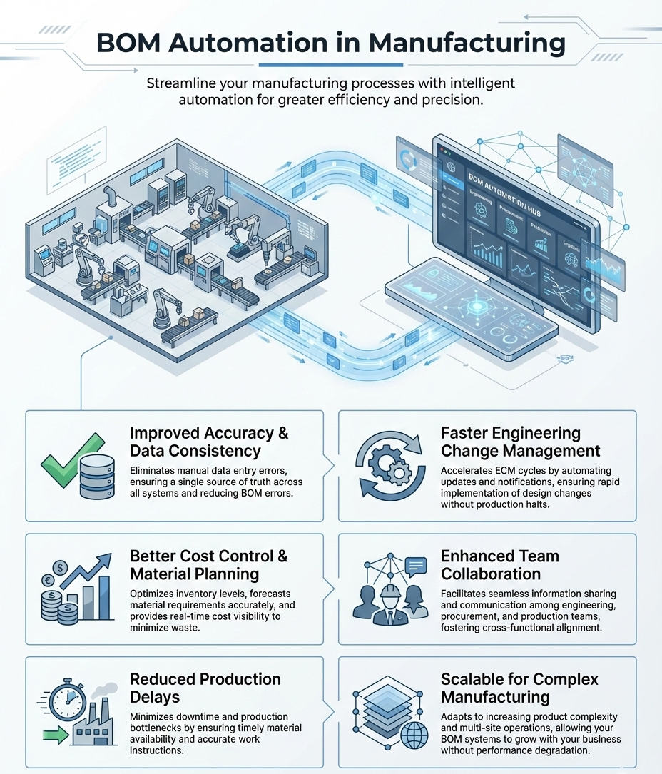 bom automation manufacturing
