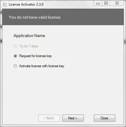license activator 2.3.0
