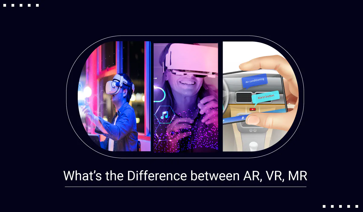 Difference of AR VR MR