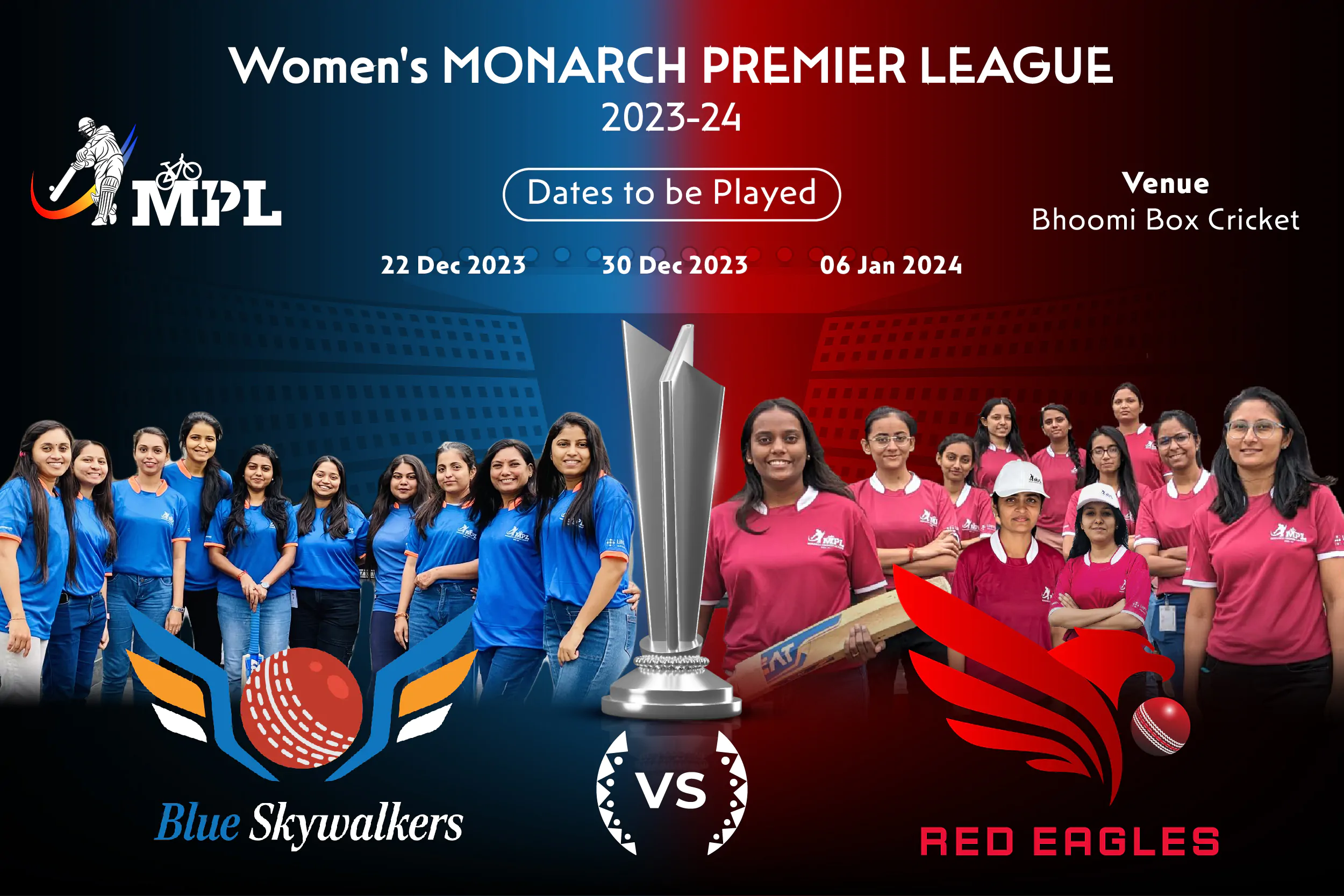 Monarch Womens Cricket teams